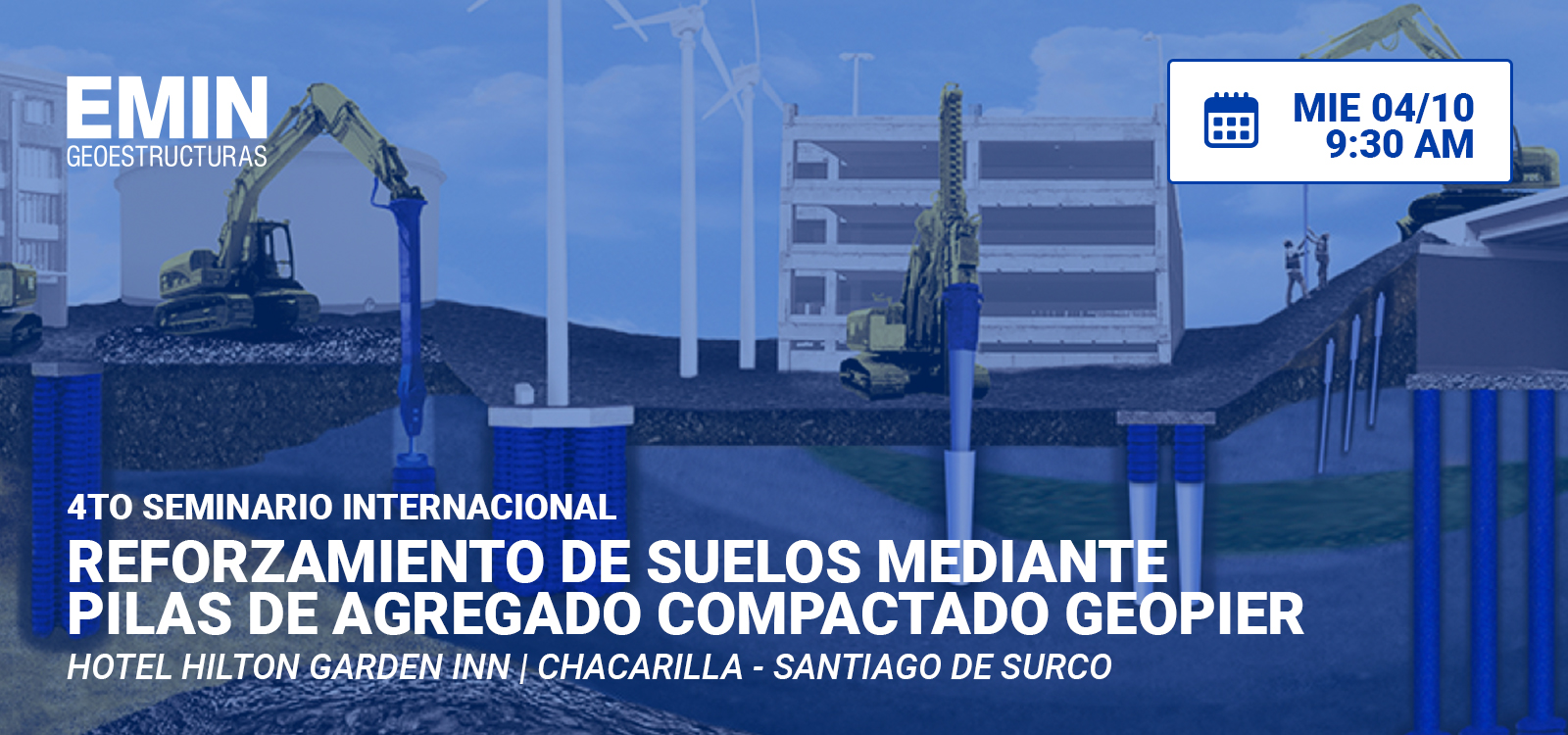 4to Seminario Internacional de Reforzamiento de Suelos (MIE04)